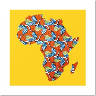 African Print | African Continent | Afrocentric Design Posters and Art